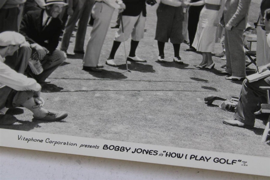 Bobby Jones In 'How I Play Golf' Vitaphone Corp. 'Practice Shots' Photo