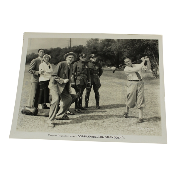 Bobby Jones In How I Play Golf Vitaphone Corp. The Brassie Photo