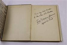 Babe Zaharias Signed & Inscribed 1948 'Championship Golf' Book JSA ALOA