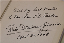 Babe Zaharias Signed & Inscribed 1948 'Championship Golf' Book JSA ALOA