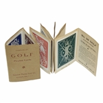 Circa 1905 Salesman Samples of Golf Playing Cards By American Playing Card Co.