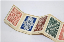 Circa 1905 Salesman Samples of Golf Playing Cards By American Playing Card Co.