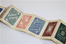 Circa 1905 Salesman Samples of Golf Playing Cards By American Playing Card Co.