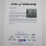 Jordan Spieth Signed Texas Longhorn National Champions Flag PSA/DNA #Y04079