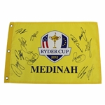 Full Team Europe Signed 2012 Ryder Cup at Medinah Flag PSA/DNA #T09213