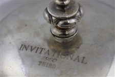 Monterey Peninsula CC Pebble Beach Inv. 3rd Place Silver Plated Bucket