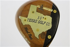 Wood Bros. Custom Made Persimmon Driver by David Wood - Texas Golf Co.