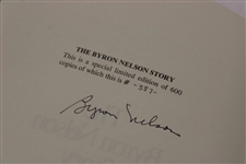 Byron Nelson Signed Ltd Ed 'The Byron Nelson Story' Book 387/600 JSA ALOA 