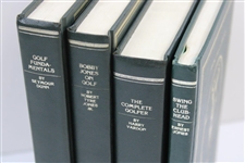 Four (4) Golf Digest Books - Jones, Vardon, Jones, & Dunn