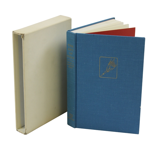 1982 The Art of Golf Book by Sir W.G. Simpson Facsimile of First Edition 