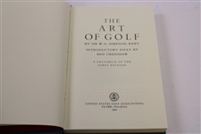 1982 'The Art of Golf' Book by Sir W.G. Simpson Facsimile of First Edition 
