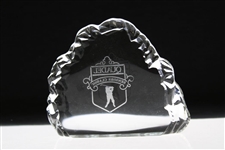 Gary Player's Quadel Seniors Classic Glass Display