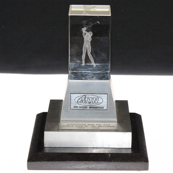 Gary Players South Africa Player of The Millennium Award Trophy