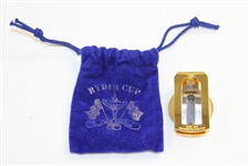 Gary Player's 1995 Ryder Cup Oak Hill Money Clip with Felt Pouch