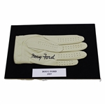 Doug Ford Signed Golf Glove Display with 1957 Nameplate JSA ALOA