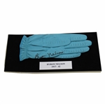 Byron Nelson Signed Golf Glove Display with 1937-42 Nameplate JSA ALOA