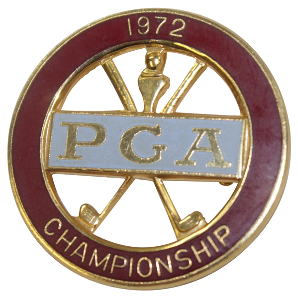 1972 PGA Championship Pin