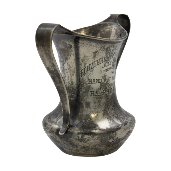 1907 Houvenkopff Country Club Presented by The Handicap Committee Trophy Won by Ralph Dubois