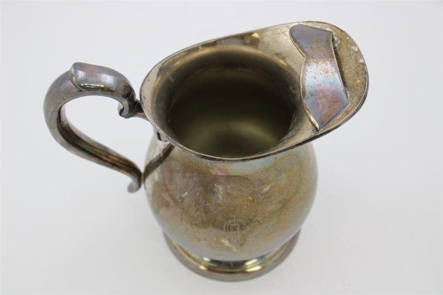 1963 Silver Plated Pitcher with Unknown Logo
