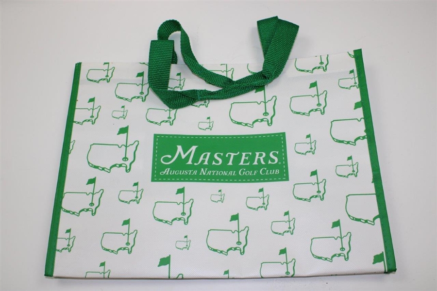 Five (5) Different Masters Tote Bags - Two (2) Plastic & Three (3) Canvas with Handles