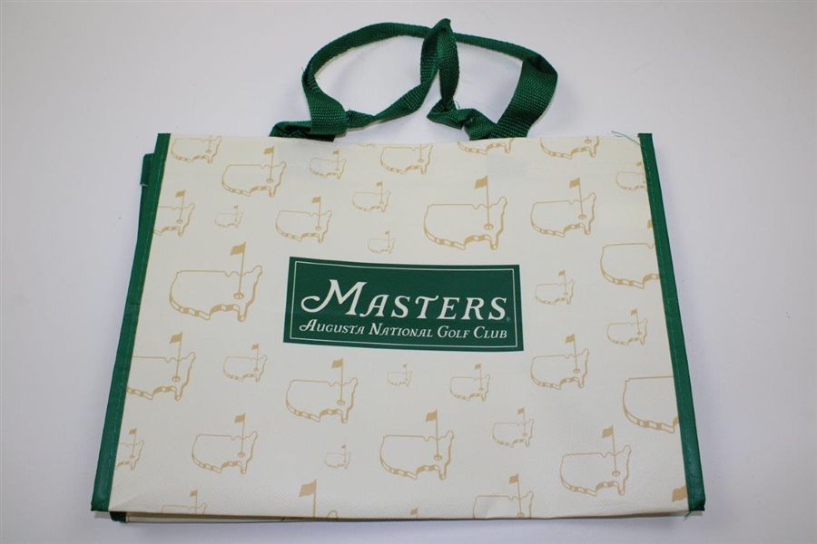 Five (5) Different Masters Tote Bags - Two (2) Plastic & Three (3) Canvas with Handles