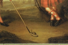 Sir James & Alexander MacDonald Children With Golf Club & Gun by William Mossman Reproduction