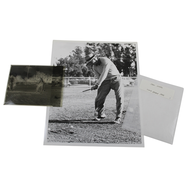 Sam Snead Long Beach 1949 Near Contact Alex J. Morrison Photo with Original Negative