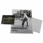 Sam Snead Long Beach 1949 Near Contact Alex J. Morrison Photo with Original Negative