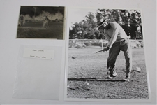Sam Snead Long Beach 1949 Near Contact Alex J. Morrison Photo with Original Negative