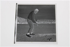 Julius Boros Downswing 2/1/1968 Alex J. Morrison Photo with Original Negative & Small Photo