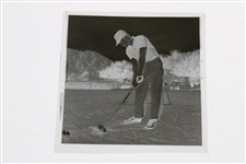 Gene Littler 2/6/1966 Downswing Alex J. Morrison Photo with Original Negative