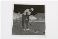Gene Littler 2/6/1966 Downswing Alex J. Morrison Photo with Original Negative