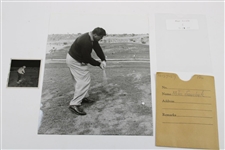 Mike Souchak Downswing 10/27/1957 Alex J. Morrison Photo with Original Negative