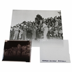 Demaret, Mangrum, & Heafner on Tee Alex J. Morrison Photo with Original Negative