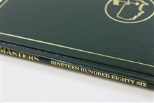 1986 Masters Tournament Annual Book - Jack Nicklaus' 6th Masters Victory