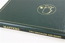 2008 Masters Tournament Annual Book - Trevor Immelman Winner