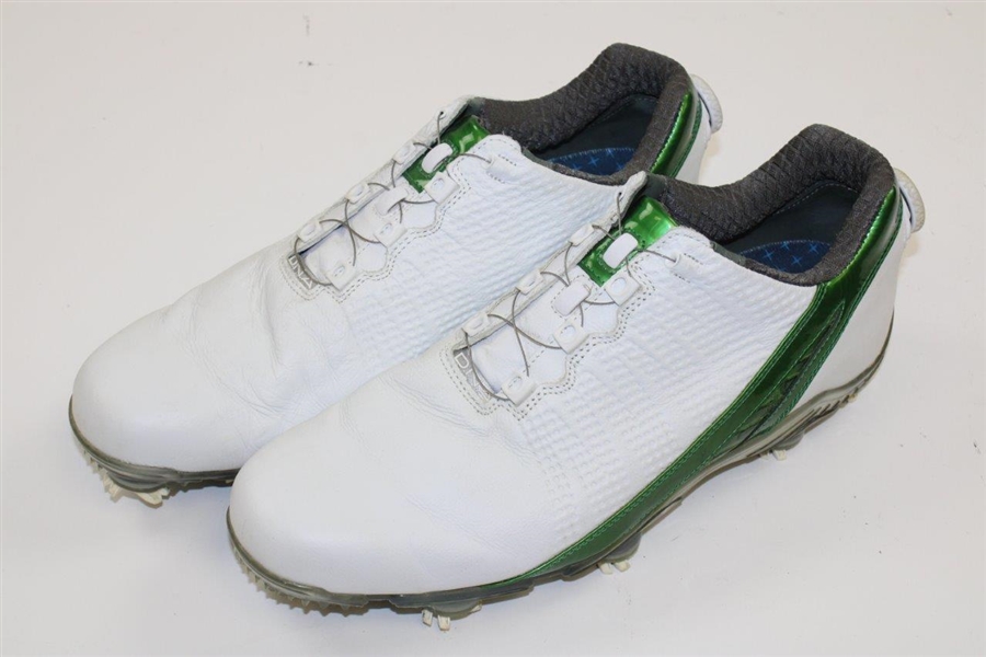 Kevin Streelman Personal Pair of Foot Joy FJ 2.0 Golf Shoes With ANGC Tag