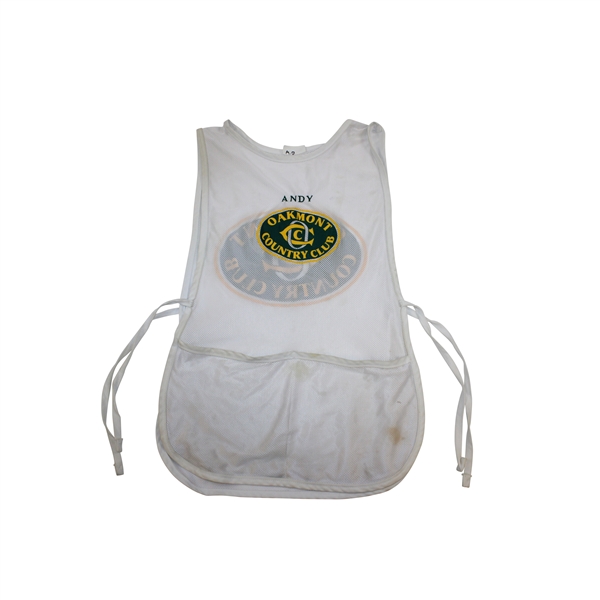 Oakmont Country Club Game Use Course Caddy Bib 