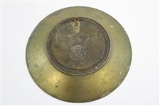 1968 Bel Air Country Club Bronze Golf Bowl/Plate 