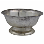 1955 Lehigh Country Club Silver on Copper Golf Trophy Bowl