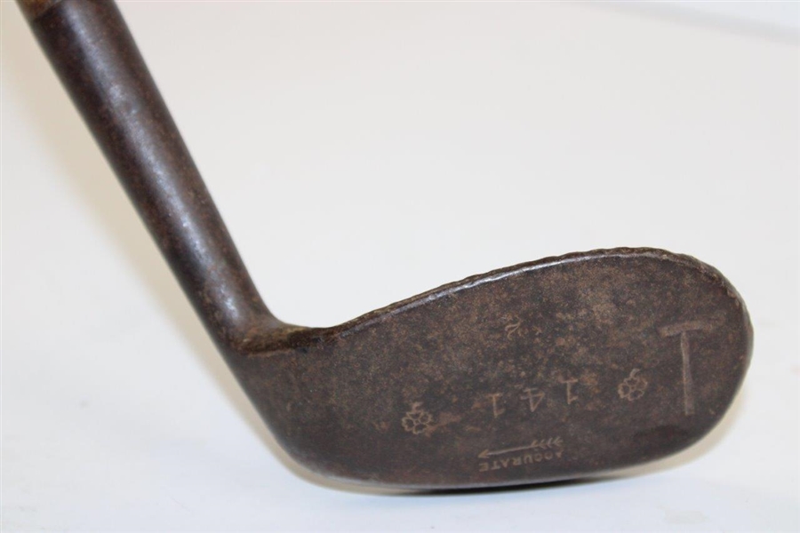 ACCurate Iron With Hammer + Two Florettes Head Stamp Rigid Iron Wedge