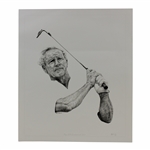 Gary Players Arnold Palmer Bay Hill Invitational 2005 Artist Matt Tully Signed Pencil Print