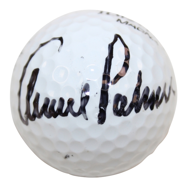 Arnold Palmer Signed Top-Flite Magna Logo Golf Ball JSA ALOA
