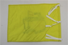 Vijay Singh Signed 2000 Masters Embroidered Flag JSA ALOA