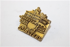 2001 Augusta National Masters Tournament Magnolia Lane/Amen Corner Pin - Tiger Woods Slam