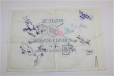 Player, Love, & Twelve (12) Buick Challenge Champs Signed Flag JSA ALOA