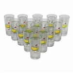 Fifteen (15) Assorted Masters Commemorative Glasses - 1996-2017