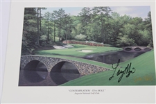 Five (5) Masters Champions Signed Jack Chilton Augusta National Cards JSA ALOA