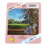 2015 Masters Tournament SERIES Badge #R20001 - Jordan Spieth Winner