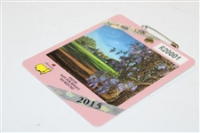 2015 Masters Tournament SERIES Badge #R20001 - Jordan Spieth Winner